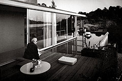 On the veranda